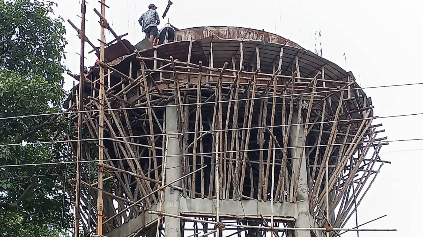 Water Tank Construction Project